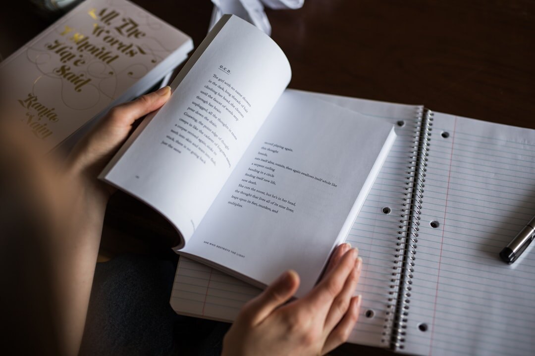 writer finishing novel manuscript