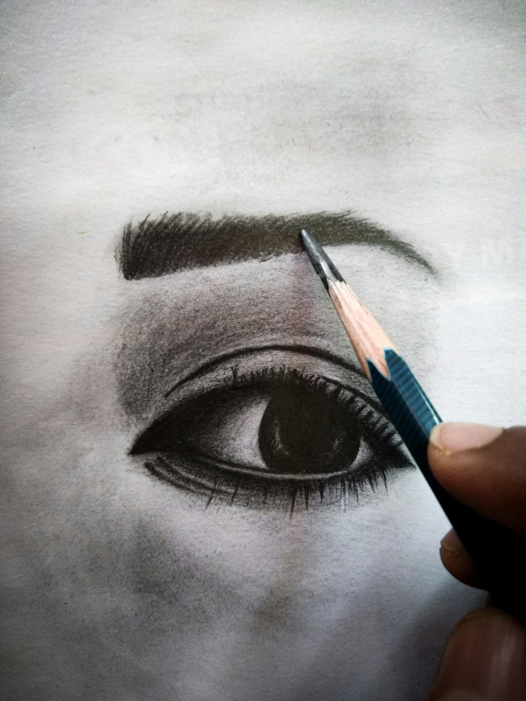 Portret ilustratora s bradom
